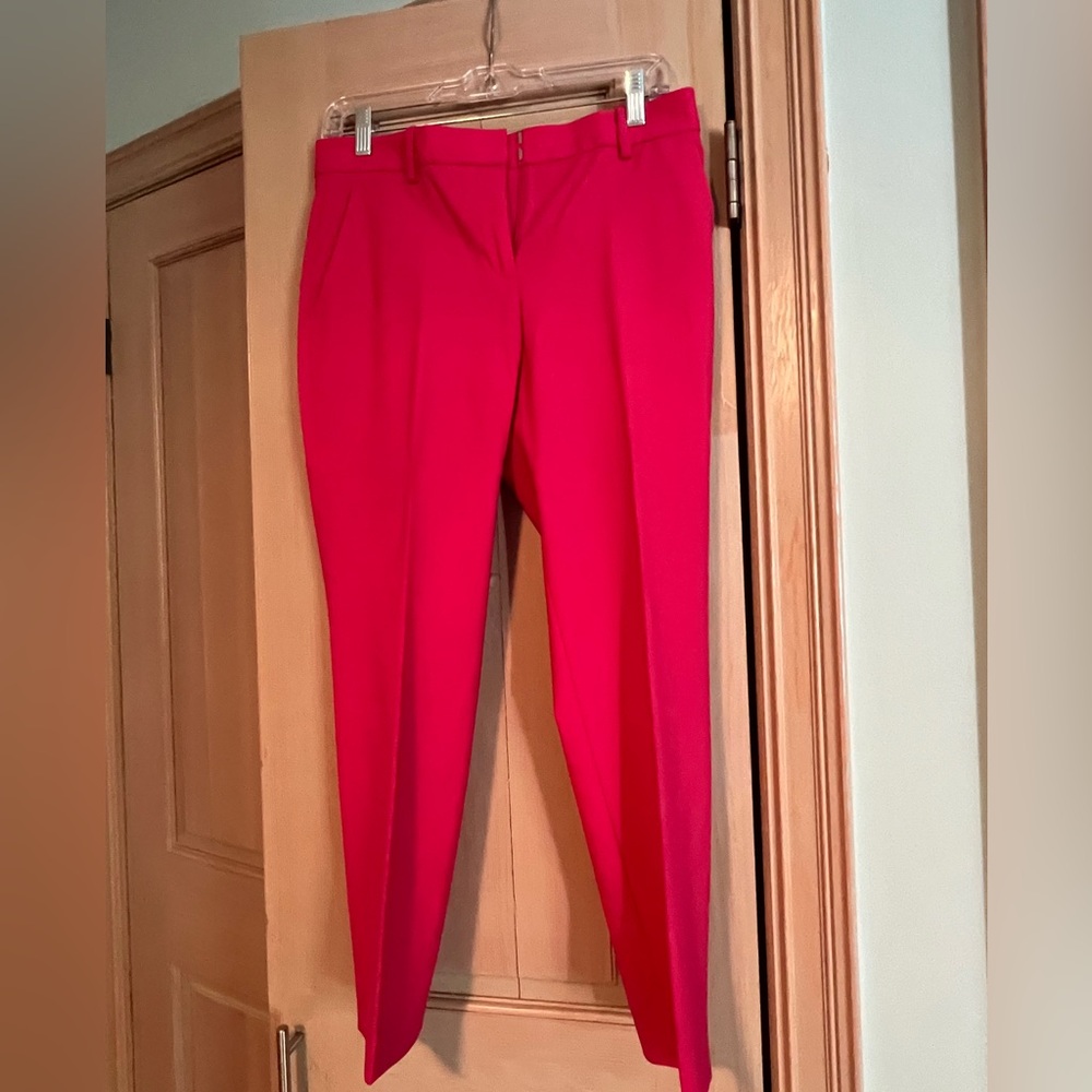 Lightweight Red Theory Tapered Pants. Size 2